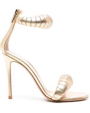 Gianvito Rossi High Heel Sandals - Metallizzato