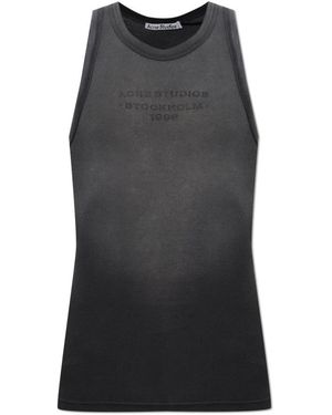 Acne Studios Sleeveless Tops - Nero