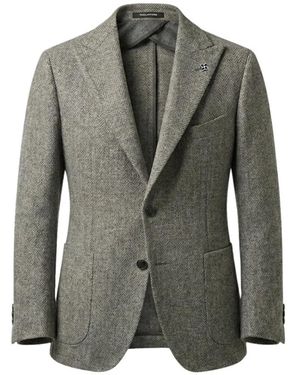 Tagliatore Rever A Lancia Jacke - Grün