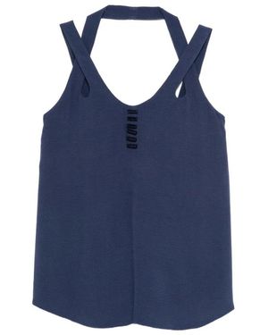 Emporio Armani Sleeveless Tops - Azul