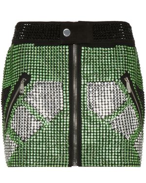 Philipp Plein Short Skirts - Verde