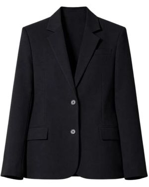 IRO Jassen ,Zwart ,Leer Jacket H26