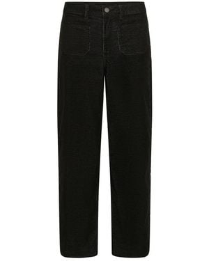 Kaffe Trousers - Negro