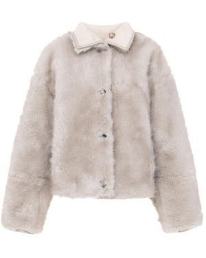 Urbancode Faux Fur & Shearling Jackets - Neutro