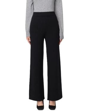 Max Mara Wide Trousers - Negro