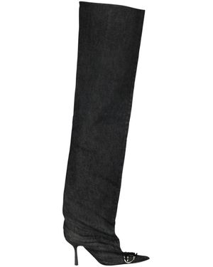 DIESEL Over-Knee Boots - Negro