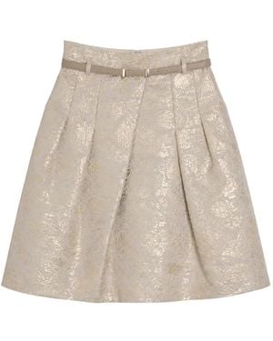 Max Mara Pascia Rok - Naturel