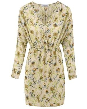 Attic And Barn Short Dresses - Natural