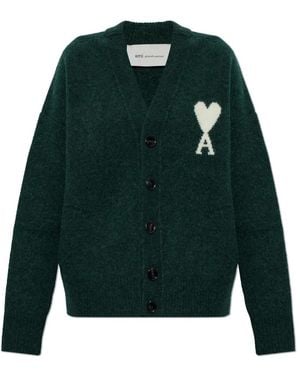 Ami Paris Cardigans - Verde