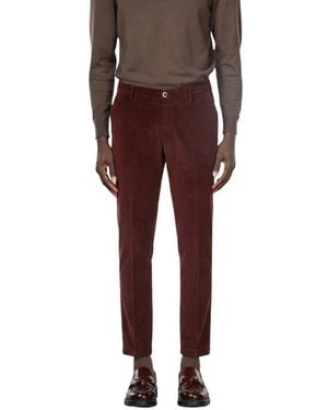 Mason's Broeken ,Rood ,Katoen Milano Chino