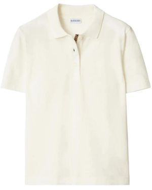 Burberry W Jwear Polos Chalk B7078 - Wit