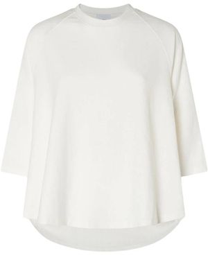 Halfboy Tops ,Wit ,Katoen Sweat T-Shirt