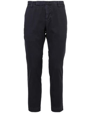 Entre Amis Slim-Fit Trousers - Azul