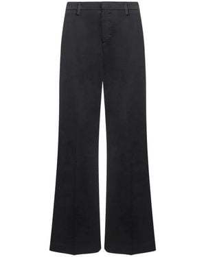 Dondup Wide Trousers - Negro