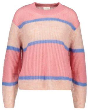 Closed Trui Met Ronde Hals C96848-98N-St - Roze