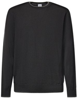 Eleventy Rundhals-Strickware - Schwarz