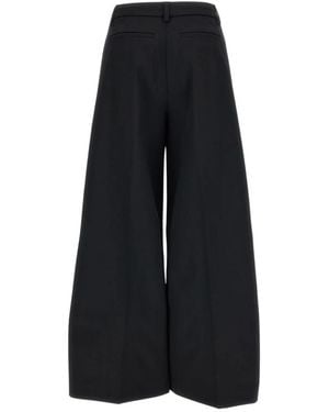 Thelatest Wide Trousers - Nero