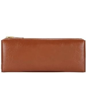 Elisabetta Franchi Wallets & Cardholders - Brown