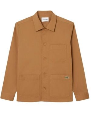 Lacoste Casual Shirts - Brown