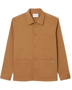 Lacoste Casual Shirts - Brown