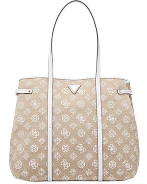 Guess Beyza Tote - Wit