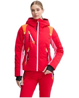 Rossignol Fitness ,Rood ,Leer Pilot Down Jacket