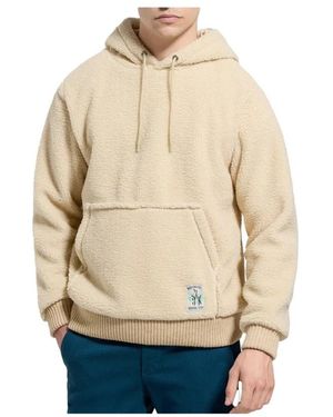 Bikkembergs Hoodies & Sweatvesten ,Felpa - Naturel