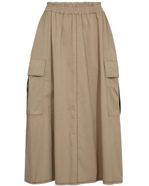 Mos Mosh Midi Skirts - Natural