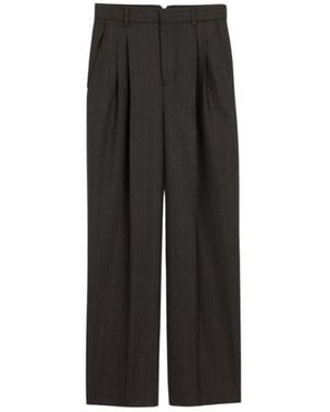 Ami Paris Wide Trousers - Nero