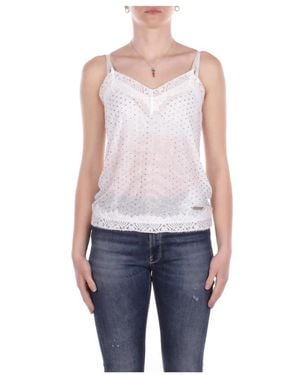 John Richmond Sleeveless Tops - Blue