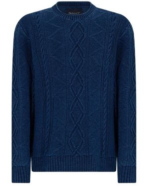 GANT Truien & Vesten ,Blauw ,Truien