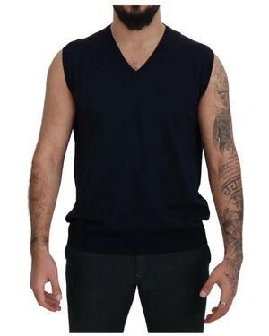 Paolo Pecora Tops > Sleeveless Tops - Zwart