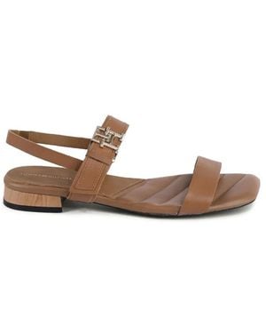 Tommy Hilfiger Flat Sandals - Brown