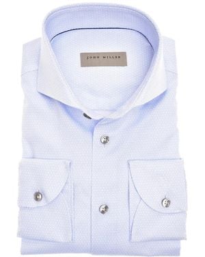 John Miller Formal Shirts - Blue