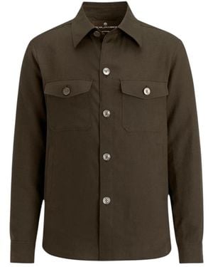 Oscar Jacobson Casual Shirts - Green