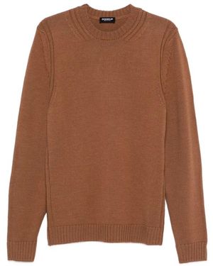 Dondup Round-Neck Knitwear - Brown