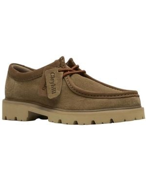 Clarks Laced Shoes - Brown