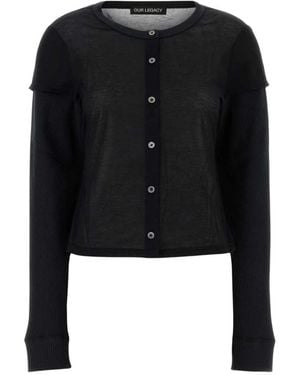 Our Legacy Cardigans - Negro