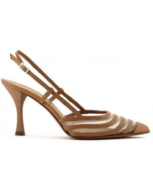 Gianmarco F. Court Shoes - Brown
