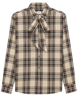 Saint Laurent Shirts - Brown