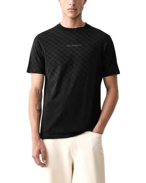 KARL LAGERFELD T-Shirts - Negro