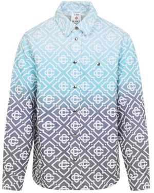 CASABLANCA Shirts - Azul