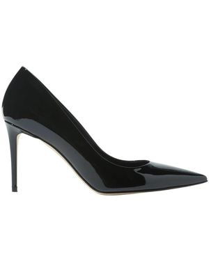 SCAROSSO Gigi Court Shoes - Black