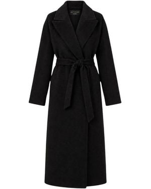 Twinset Belted Coats - Negro