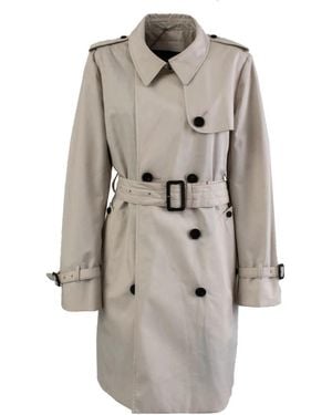 Aquascutum Trench Coats - Natural