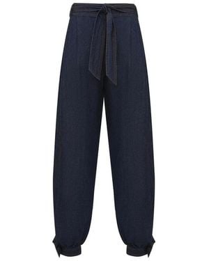 Zimmermann Aster Jeans Mit Bindebändern - Blau