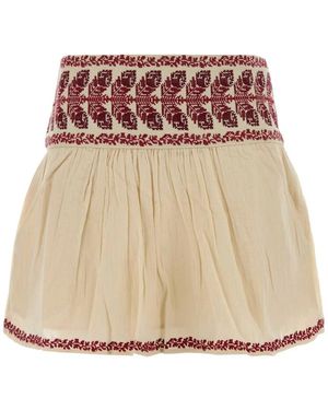 Isabel Marant Picadilia Minirock - Natur