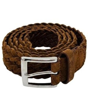 Kiton Belts - Braun
