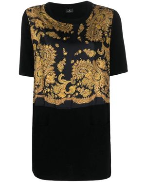 Etro T-Shirts - Black