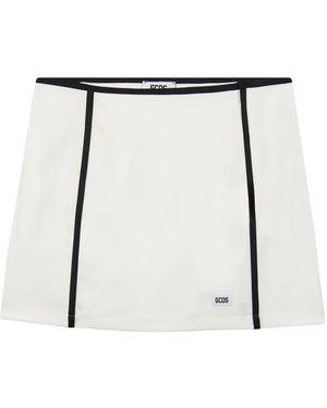 Gcds Short Skirts - White